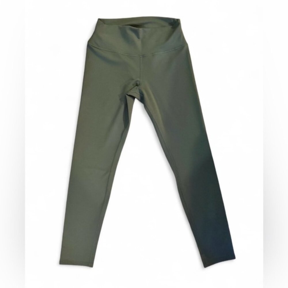 Alo High-Waist Leggings – Olive Green – Size XL (28” Inseam)